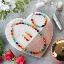 Carrie Elspeth Red/Orange Crystal Rainbow Earrings 8 Carrie Elspeth Red/Orange Crystal Rainbow Earrings -gifts shop carrie elspeth n1764 crystal rainbow full orange lifestyle 011 1