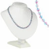 Carrie Elspeth Blue & Pink Twinkles Full Necklace