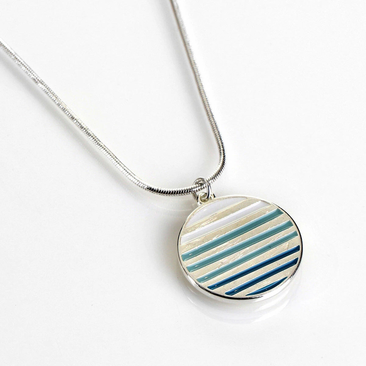 Carrie Elspeth Cool Enamel Sunset Pendant Necklace 2 Carrie Elspeth Cool Enamel Sunset Pendant Necklace - Image 2