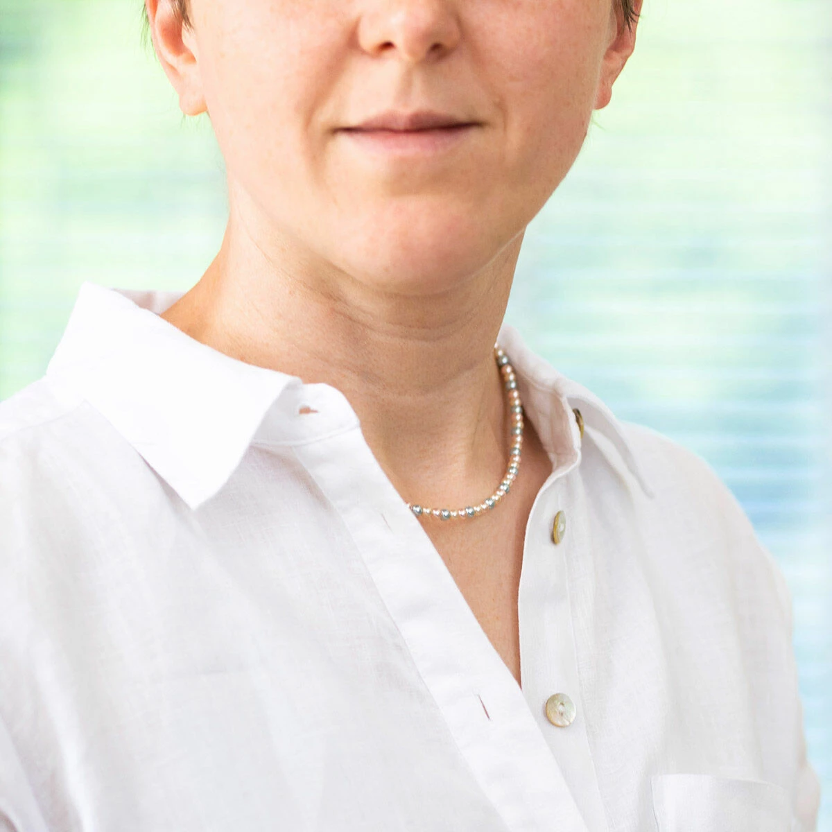 Carrie Elspeth Multi Pearl Single Strand Necklace 4 Carrie Elspeth Multi Pearl Single Strand Necklace - Image 4