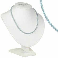 Carrie Elspeth Blue Pearl Full Necklace