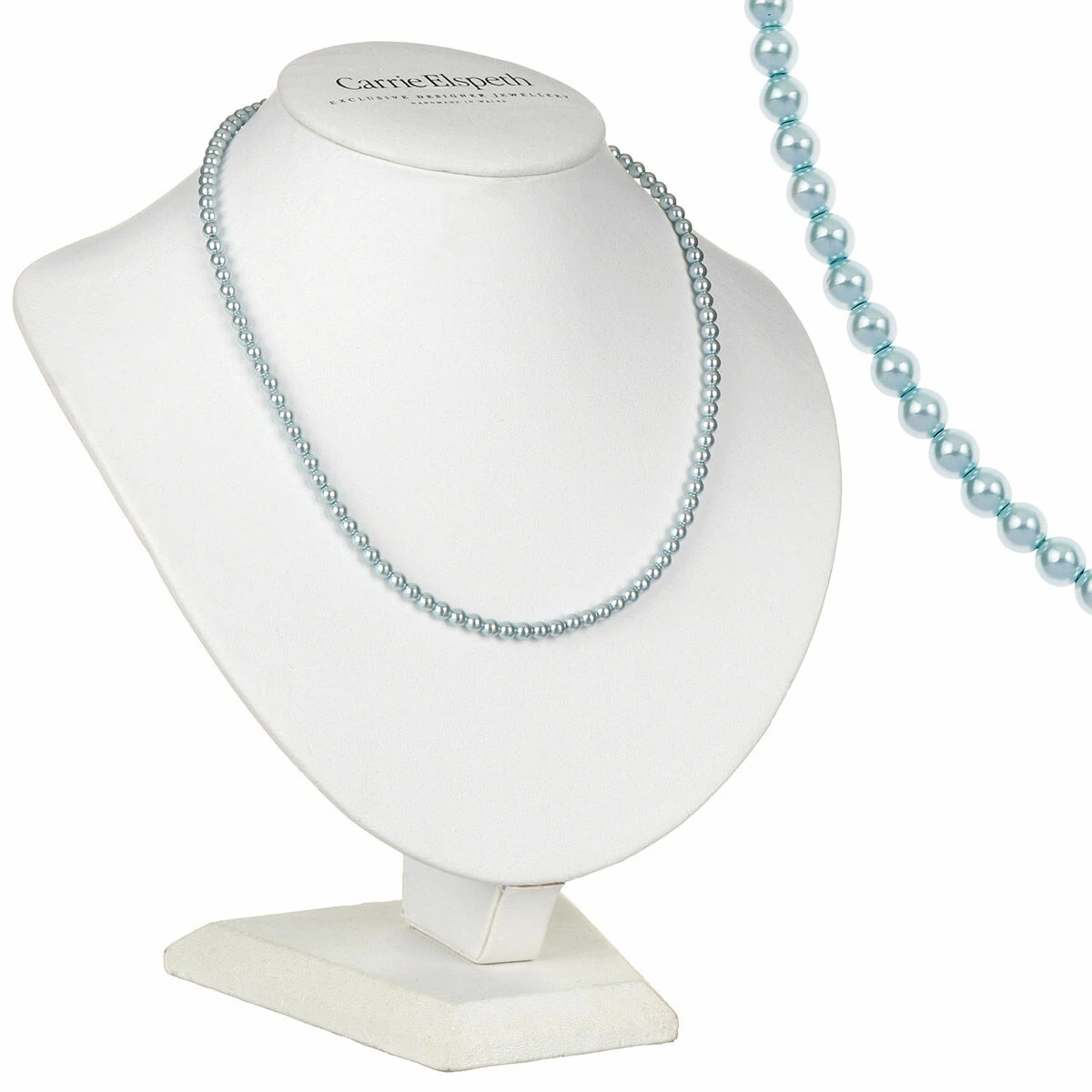 Carrie Elspeth Blue Pearl Full Necklace 1 Carrie Elspeth Blue Pearl Full Necklace