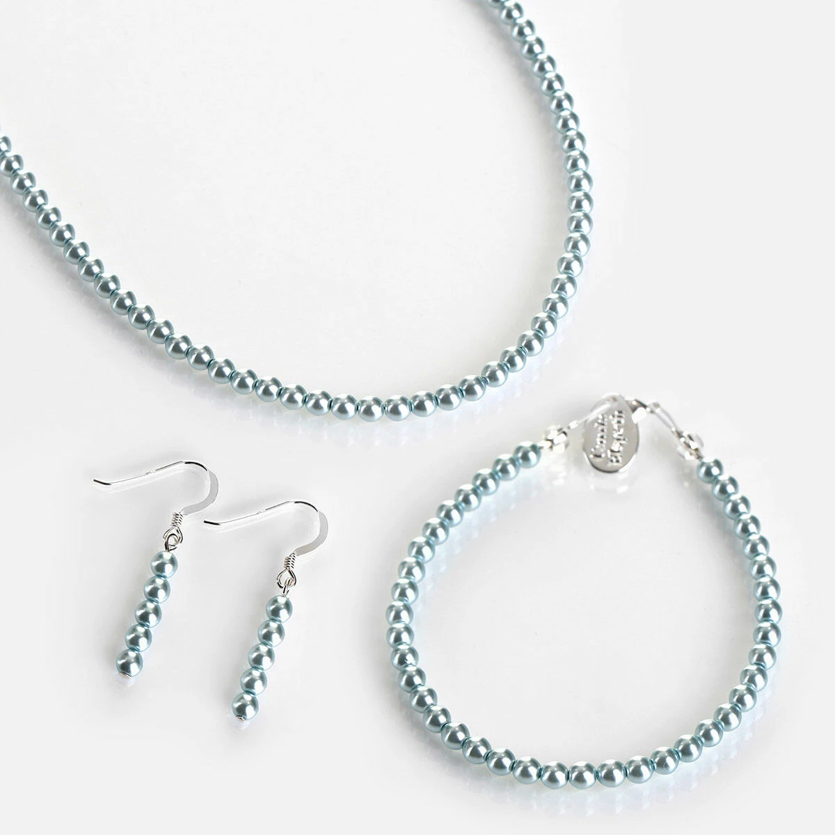 Carrie Elspeth Blue Pearl Full Necklace 5 Carrie Elspeth Blue Pearl Full Necklace - Image 5