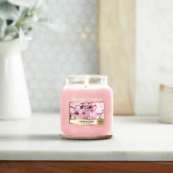 Yankee Candle Cherry Blossom Medium Jar Candle 5 Yankee Candle Cherry Blossom Medium Jar Candle -gifts shop cherry blossom medium jar 2