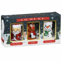 Wind-Up Christmas North Pole Racers 3-Pack -gifts shop container group gb06720 christmas north pole racers 3