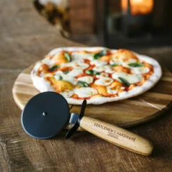 Gentlemen's Hardware Pizza Cutter & Serving Board