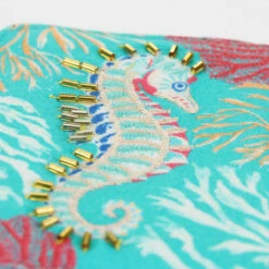 House Of Disaster Coral Seahorse Jewellery Box -gifts shop disaster designs corbohor coral seahorse jwellery box closeup