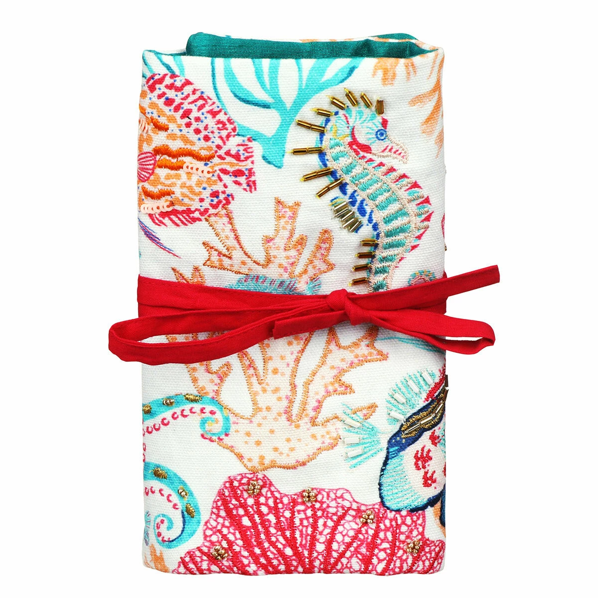 House Of Disaster Coral Sealife Jewellery Roll 1 House Of Disaster Coral Sealife Jewellery Roll