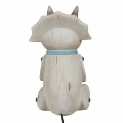 House Of Disaster Wood Effect Sitting Triceratops Light -gifts shop disaster designs gbrwoodtrisit wood effect sitting tirceratops light 05