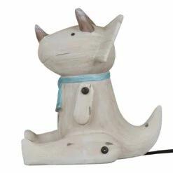 House Of Disaster Wood Effect Sitting Triceratops Light -gifts shop disaster designs gbrwoodtrisit wood effect sitting tirceratops light 06