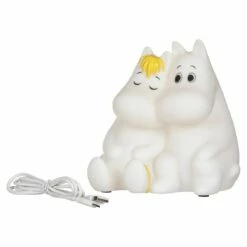 House Of Disaster Small LED Moomin & Snorkmaiden Love Light -gifts shop disaster designs mm led love moomin snorkmaiden and moomintroll mini led lamp 03