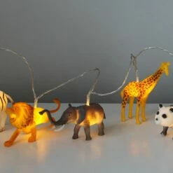 House Of Disaster Safari String Lights -gifts shop disaster designs strsafari safari string lights 3 2