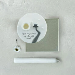 East Of India Life Is Like Wine Candle Holder -gifts shop east of india eoi 5674 life is like wine candle holder 2