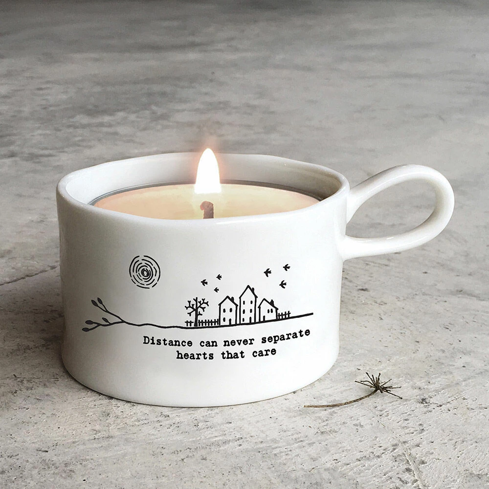 East Of India ‘Distance Can Never Separate’ Handled Candle Holder 3 East Of India ‘Distance Can Never Separate’ Handled Candle Holder - Image 3