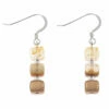 Carrie Elspeth Sandstone Cubes Earrings