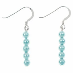 Carrie Elspeth Blue Pearl Earrings