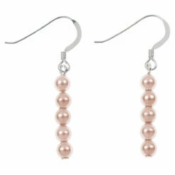 Carrie Elspeth Pink Pearl Earrings