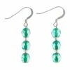 Carrie Elspeth Teal & Green Filaments Earrings