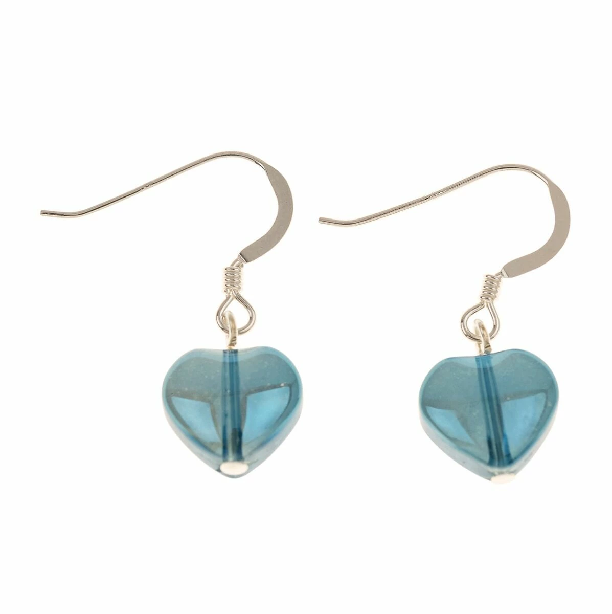 Carrie Elspeth Blue Shine Hearts Earrings 1 Carrie Elspeth Blue Shine Hearts Earrings