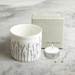 East Of India ‘Sprig’ Tea Light Holder -gifts shop eoi 5698 east of india sprig tea light holder 3