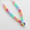 Equilibrium Girls Silver Plated Rainbow Hearts Necklace