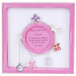 Equilibrium Girls Butterfly Charm Bracelet 6 Equilibrium Girls Butterfly Charm Bracelet -gifts shop equilibrium girls butterfly charm bracelet 59683 image03
