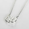 Equilibrium Silver Plated Country Horseshoes Necklace