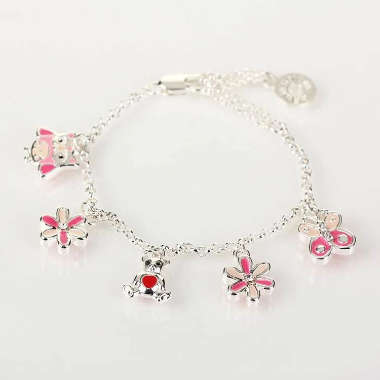 Equilibrium Girls Multi Charm Bracelet 1 Equilibrium Girls Multi Charm Bracelet