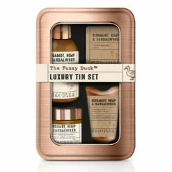 Baylis & Harding The Fuzzy Duck Bergamot, Hemp & Sandalwood Men's Grooming Tin Gift Set