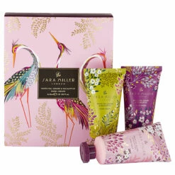 Sara Miller Haveli Garden Passion Flower & Frangipani Hand Cream Trio