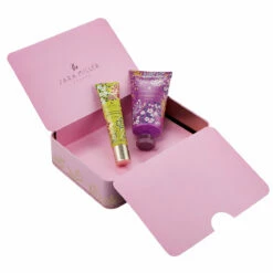Sara Miller Haveli Garden Passion Flower & Frangipani Hand And Lip Duo Tin -gifts shop fg4558 sara miller haveli garden passion flower frangipani hand and lip duo tin 03