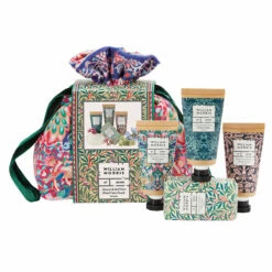 William Morris Peacock & Bird Velvet Hand Care Pouch