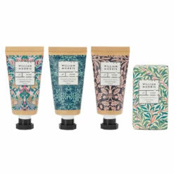 William Morris Peacock & Bird Velvet Hand Care Pouch -gifts shop fg6355 william morris peacock bird velvet hand care pouch 04