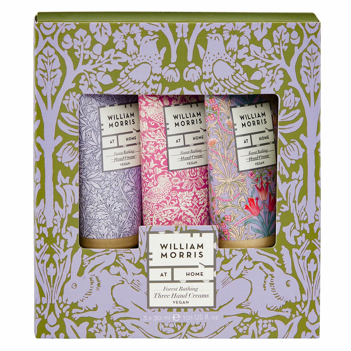 William Morris Forest Bathing Hand Creams Trio 1 William Morris Forest Bathing Hand Creams Trio