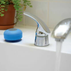 Funtime Blue Bluetooth Shower Speaker -gifts shop funtime eg2100 bluetooth shower speaker 5