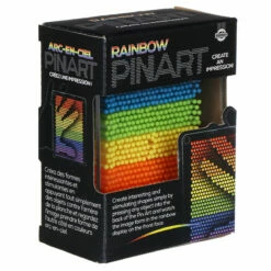 Funtime Rainbow Pin Art -gifts shop funtime ett7580 rainbow pin art packaging