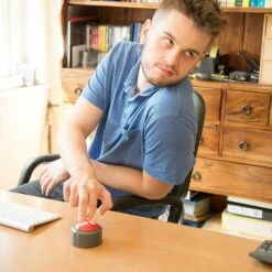 Funtime Blah Blah Button -gifts shop funtime sc8010 blah blah button 03