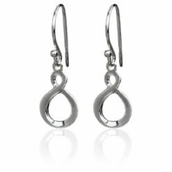 Elements Silver Infinity Loop 2 Piece Jewellery Set 5 Elements Silver Infinity Loop 2 Piece Jewellery Set -gifts shop gecko elements infinity loop necklace and earrings 3