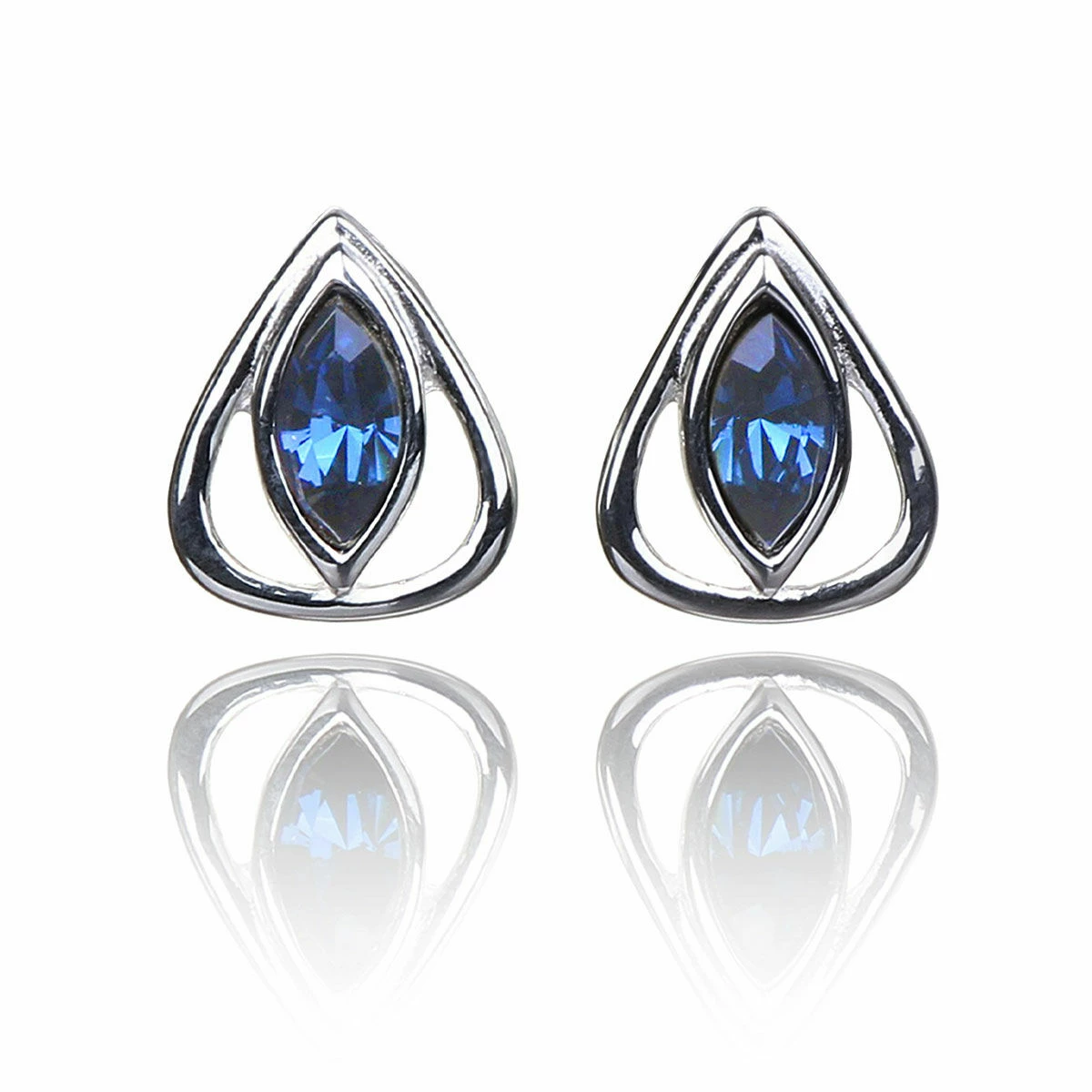 Elements Montana Crystal Teardrop 2 Piece Jewellery Set 3 Elements Montana Crystal Teardrop 2 Piece Jewellery Set - Image 3