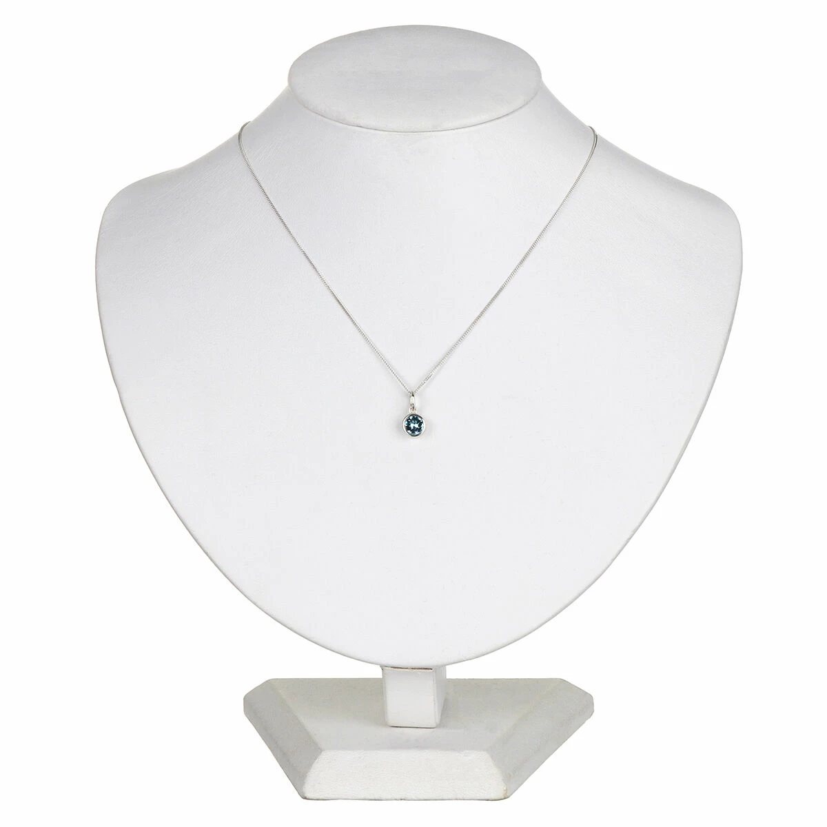 Elements Aquamarine Boxed Silver Pendant 3 Elements Aquamarine Boxed Silver Pendant - Image 3