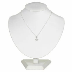 Elements Clear Cubic Zirconia Star Boxed Pendant -gifts shop gecko elements tgp4974c cz star boxed pendant bust