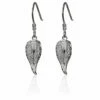 Elements Leaf Drop Boxed Silver Earrings
