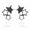 Elements Triple Star Boxed Stud Earrings