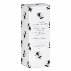Toasted Crumpet ‘Honey, Amber & Vanilla’ Luxury Hand Cream 12 Toasted Crumpet ‘Honey, Amber & Vanilla’ Luxury Hand Cream -gifts shop hc04 toasted crumpet honey amber vanilla luxury boxed hand cream 3