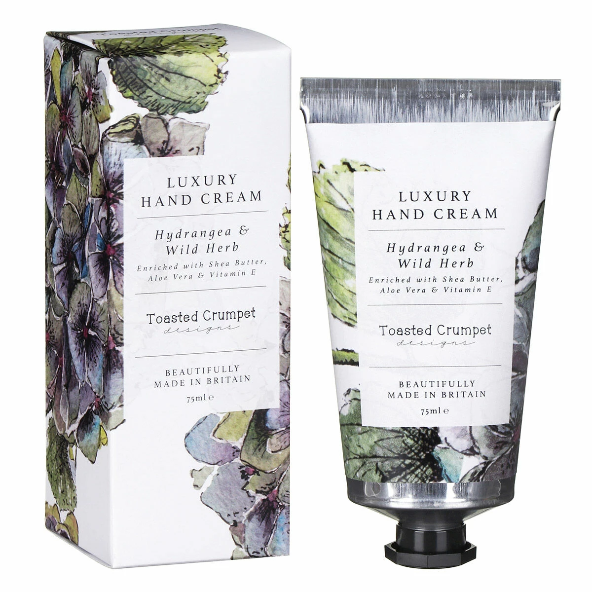 Toasted Crumpet ‘Hydrangea & Wild Herb’ Luxury Hand Cream 1 Toasted Crumpet ‘Hydrangea & Wild Herb’ Luxury Hand Cream