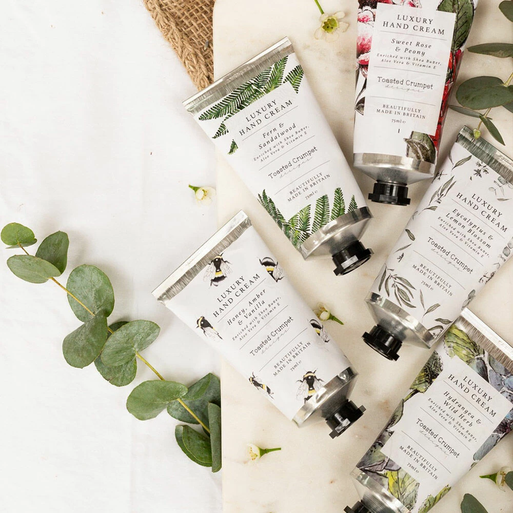 Toasted Crumpet ‘Hydrangea & Wild Herb’ Luxury Hand Cream 7 Toasted Crumpet ‘Hydrangea & Wild Herb’ Luxury Hand Cream - Image 7