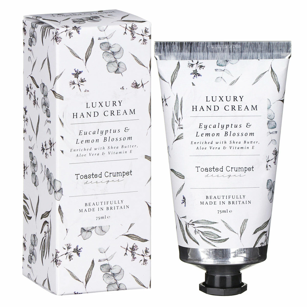 Toasted Crumpet ‘Eucalyptus & Lemon Blossom’ Luxury Hand Cream 1 Toasted Crumpet ‘Eucalyptus & Lemon Blossom’ Luxury Hand Cream