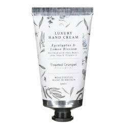 Toasted Crumpet ‘Eucalyptus & Lemon Blossom’ Luxury Hand Cream 11 Toasted Crumpet ‘Eucalyptus & Lemon Blossom’ Luxury Hand Cream -gifts shop hc42 toasted crumpet eucalyptus lemon blossom luxury boxed hand cream 2