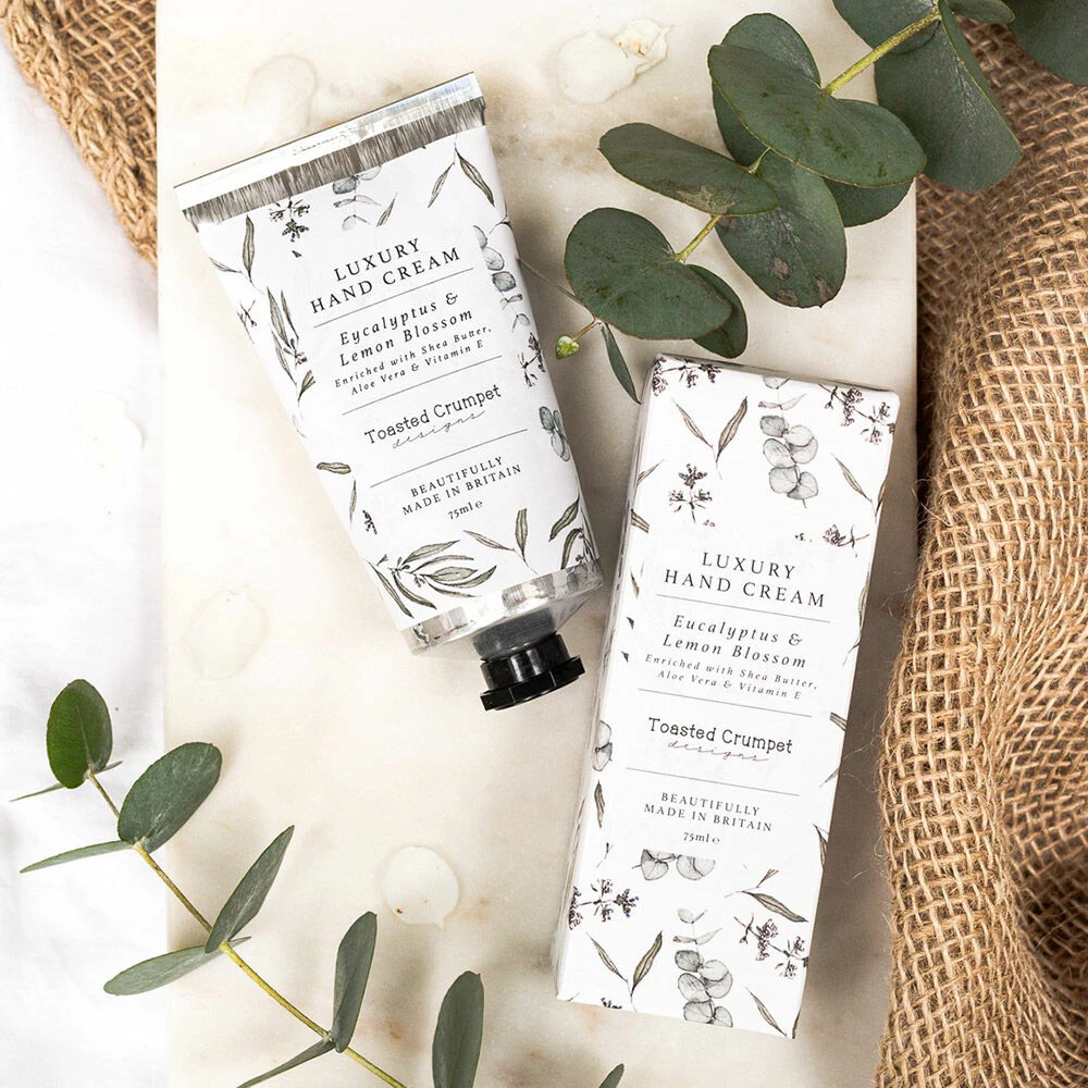 Toasted Crumpet ‘Eucalyptus & Lemon Blossom’ Luxury Hand Cream 2 Toasted Crumpet ‘Eucalyptus & Lemon Blossom’ Luxury Hand Cream - Image 2