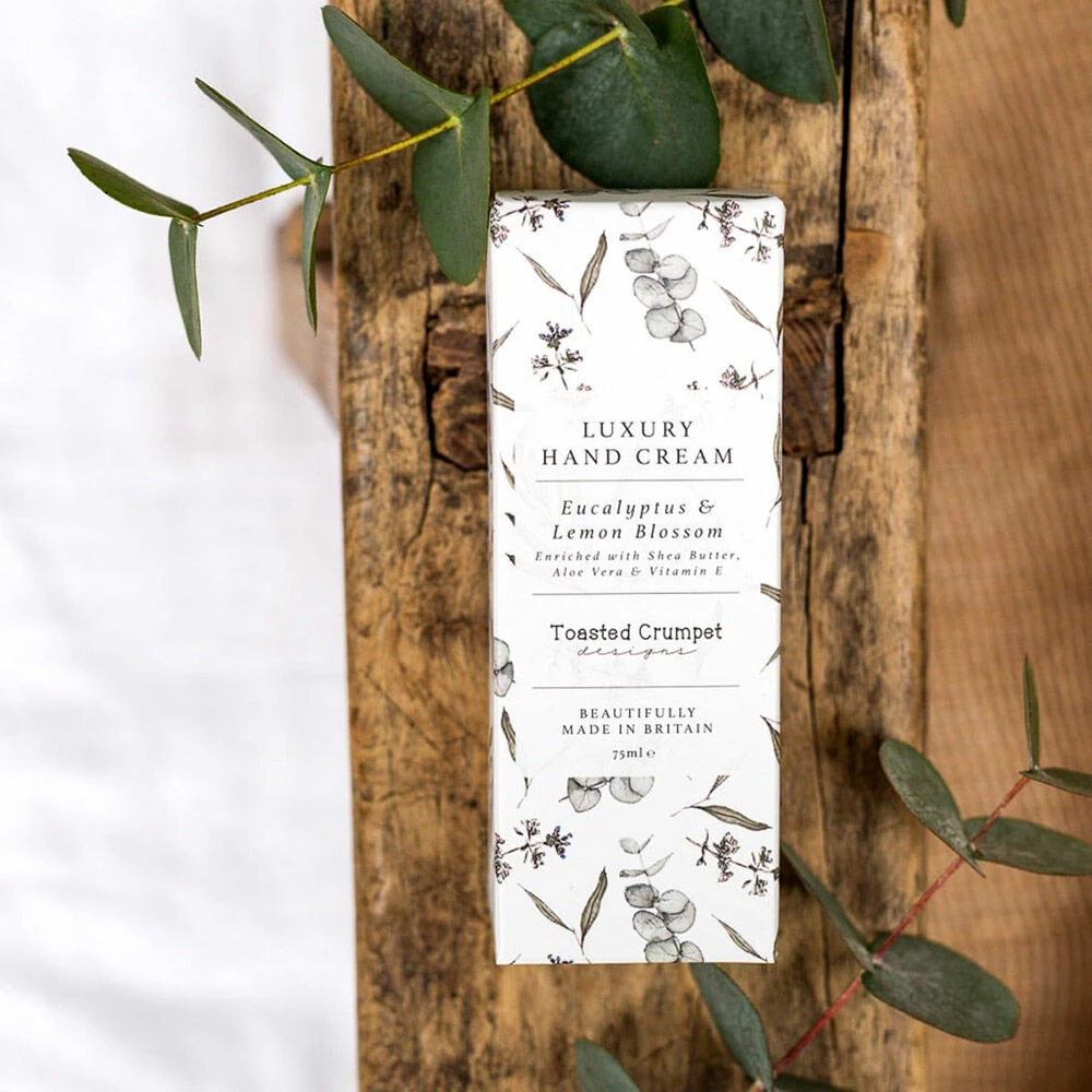 Toasted Crumpet ‘Eucalyptus & Lemon Blossom’ Luxury Hand Cream 4 Toasted Crumpet ‘Eucalyptus & Lemon Blossom’ Luxury Hand Cream - Image 4